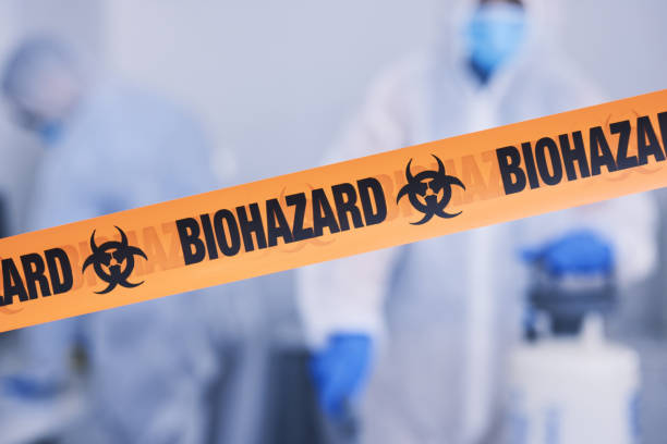 Professional Blood Cleanup technician working in Evans, CO